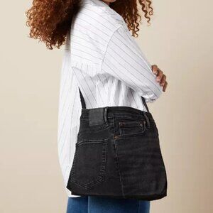 Repurposed Denim Crossbody Bag